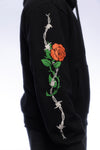 wired decay skull hoodie